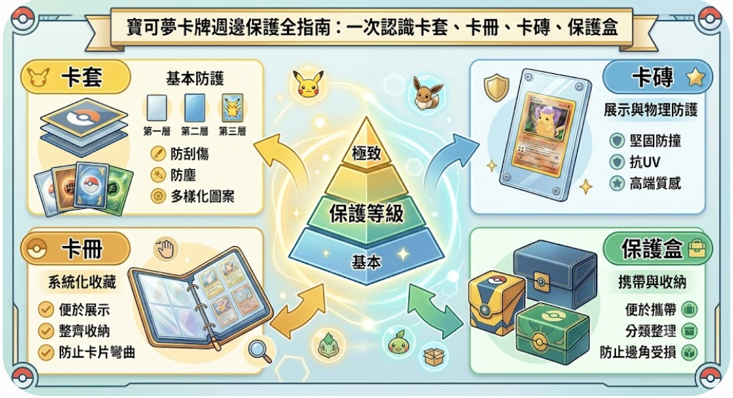 寶可夢卡牌收藏周邊完整指南